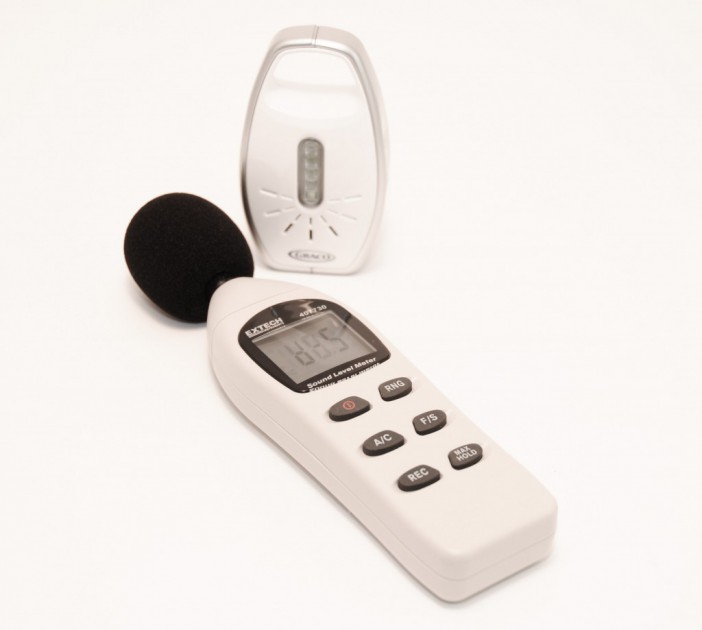 video monitor - we use a professional-grade extech sound monitor as part of our...