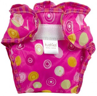 Kushies Taffeta Diaper Wrap and Kushies Washable Pre-fold Review