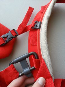 stokke my carrier - the rigid shoulder strap of the stokke my carrier offers great...