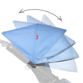 phil and teds navigator buggy - adjustable &quot;follow-the-sun&quot; canopy