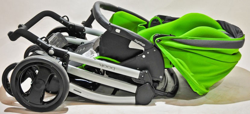 peg perego book plus - the book when folded is quite large and bulky.