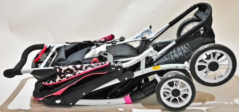 evenflo journey - the evenflo is fairly bulky when folded. however it can both...