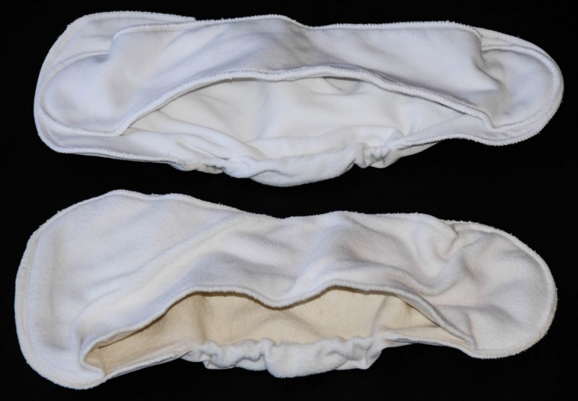 grovia hybrid - grovia 100% organic cotton soaker pad (above) and stay dry soaker...