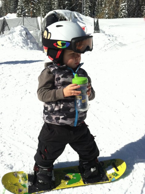 sippy cup - don't try this at home. using cups while moving can lead to possible...