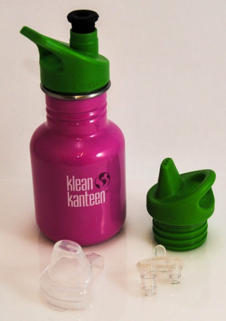 klean kanteen kid classic sippy - the kanteen has multiple spout options, making it potentially...