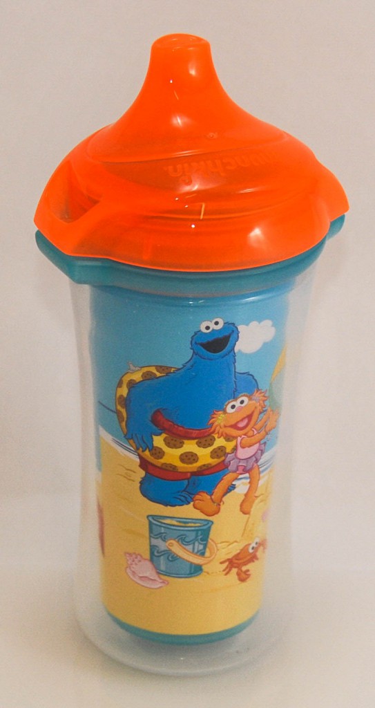 Munchkin Click Lock 9oz Insulated Sippy Cups - 2pk- Sesame Street