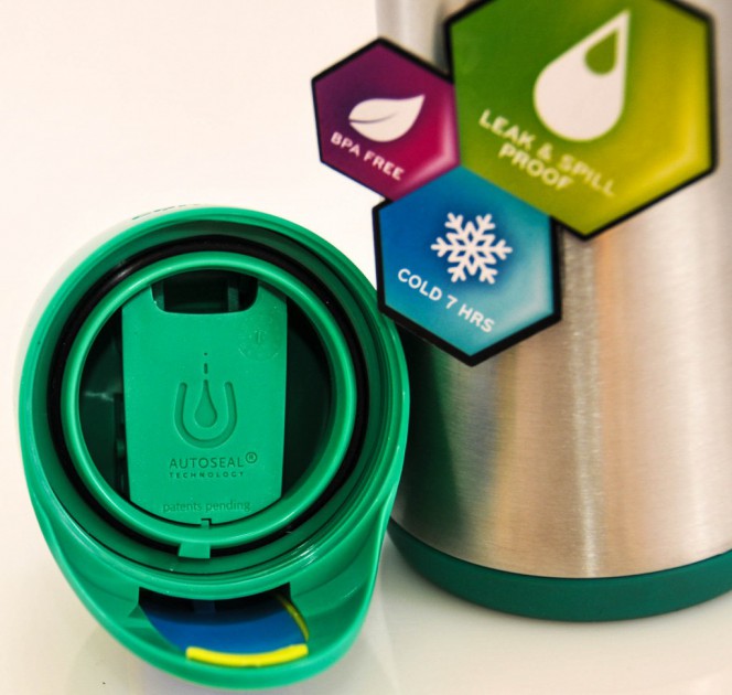 contigo autoseal kids scout - internal mechanism of contigo auotseal technology.