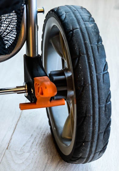 the brake mechanism of the contours lite