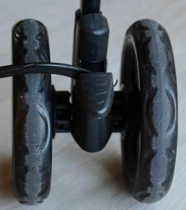 inglesina trip - the wheels on the trip seem to wear easily