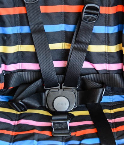 peg perego pliko mini - this peg perego has an unpadded harness that is not the easiest to...