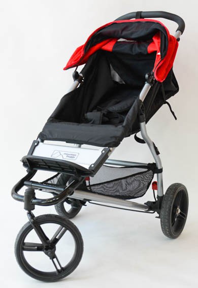 mountain buggy mini - the key to the mountain buggy mini's excellent maneuverability is...