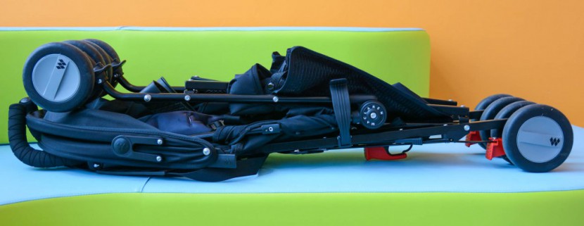 maclaren triumph - the maclaren triumph in a folded position