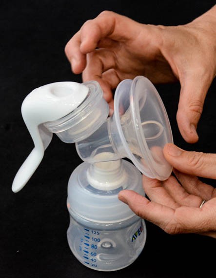 avent natural comfort manual - the rubber flange insert that might make pumping more comfortable...