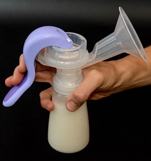 lansinoh comfort express manual - we felt that the harshly angled handle did not allow for a very...