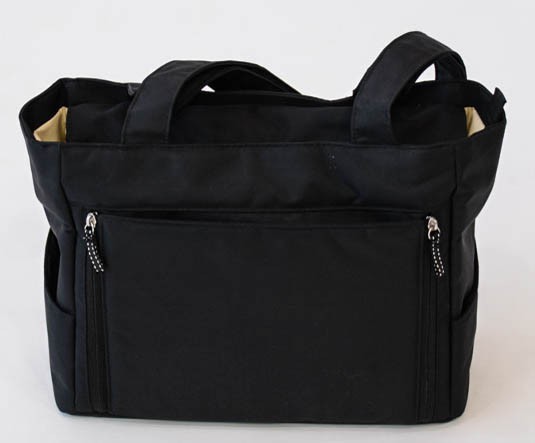 the medela tote is about as plain as it gets when it comes to breast...