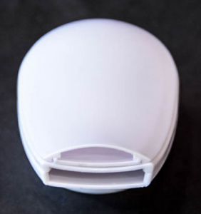 The two-part diverter on the Safety 1st can be challenging to clean...