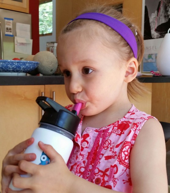 eco vessel scout - this bottle is easy to drink from and required little sucking power