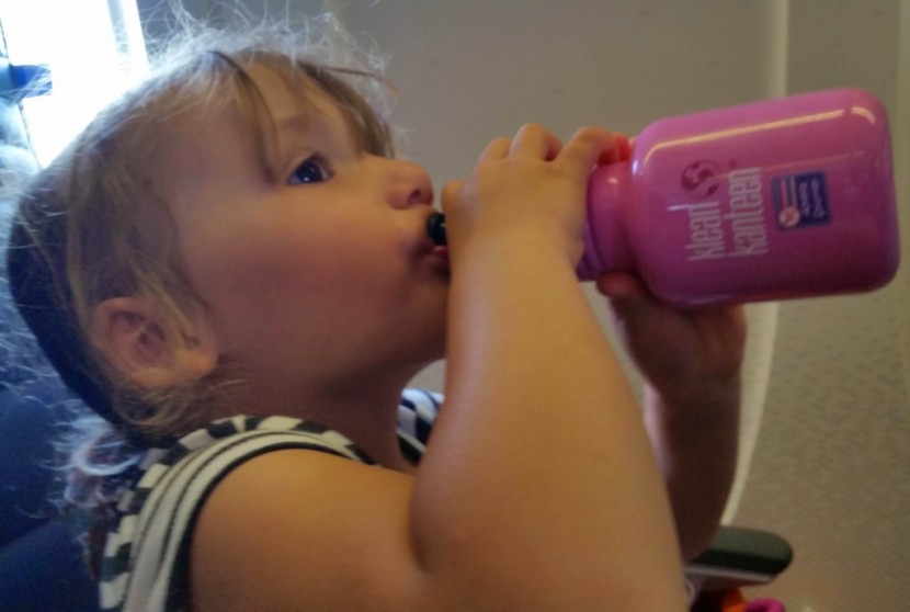 klean kanteen kid sports bottle - kids liked using the easy to clean kanteen