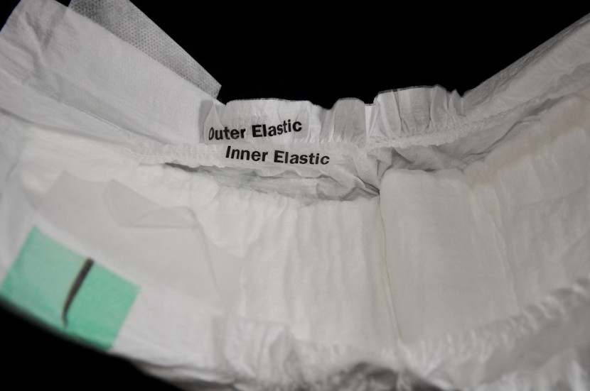 disposable diaper - most diapers use two elastic edges to prevent leaks, however the...