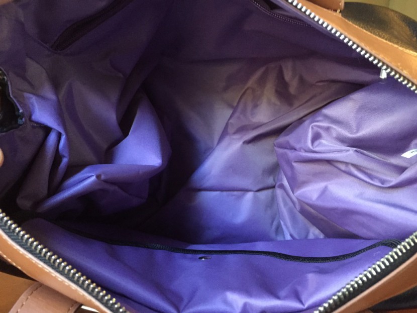 sarah wells maddy - the empty interior of the maddy. it was fairly easy to wipe clean...