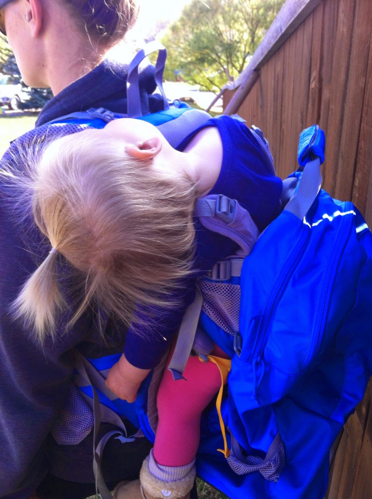 kelty junction 2.0 baby backpack review - baby fell asleep in the kelty junction, and ouch! we had to get her...