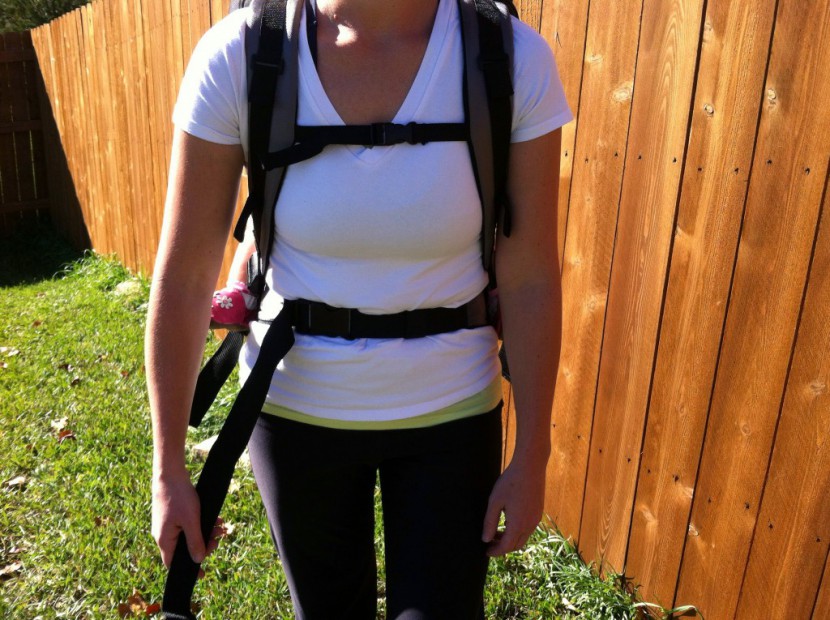 chicco smartsupport - the waist belt of the chicco was much narrower than most, and...