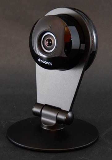 dropcam pro - the camera is manually adjustable. it cannot be remotely controlled...