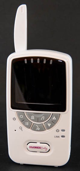 lorex sweet peep - the parent unit is small and can fit in the palm of your hand