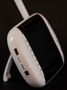 motorola digital video baby monitor - the kickstand on this parent unit is small but stable. it has a...