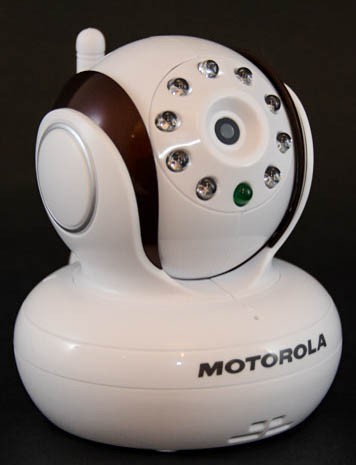 motorola digital video baby monitor - the camera has remote controlled pan and tilt capabilities. parents...