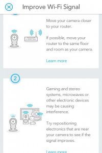 dropcam pro - nest cam, like the dropcam, offers troubleshooting advice related to...