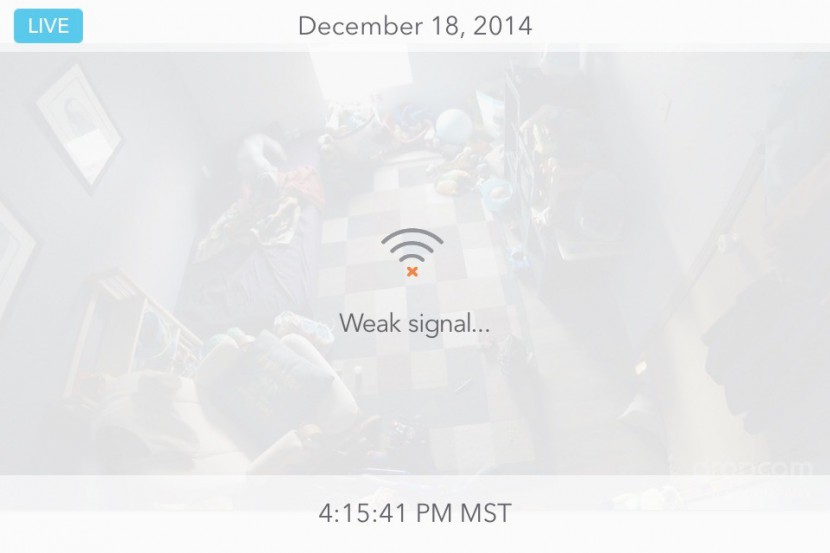 dropcam pro - dropcam and nest cam will tell you when your wifi signal is too weak...