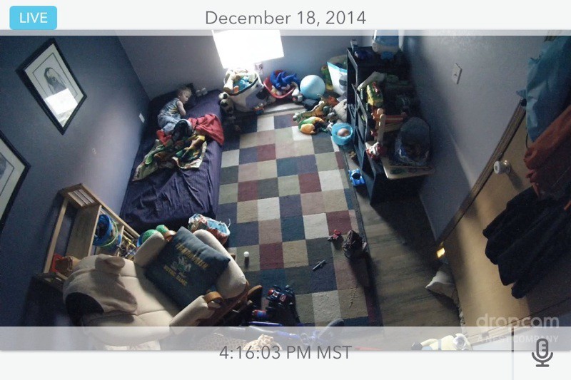 dropcam pro - this monitor offers a larger field of view. the camera for this view...