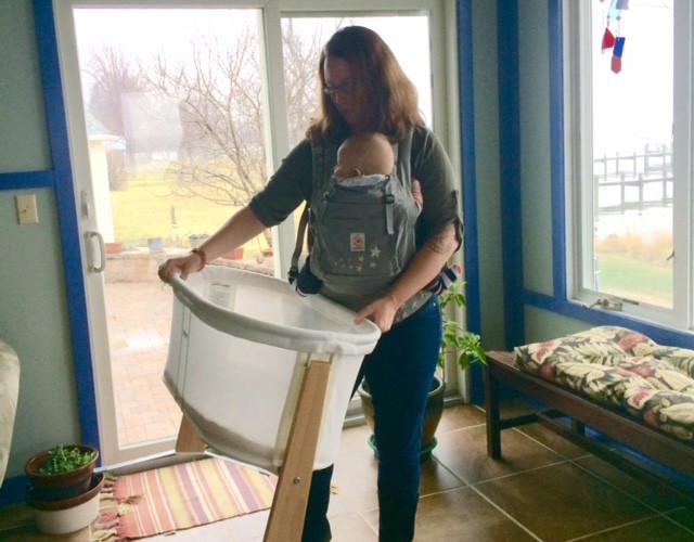 bassinet - the babybjörn is small enough and lightweight enough that it can...