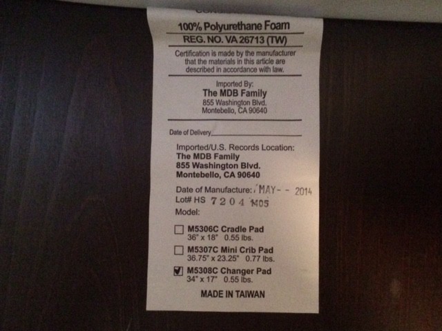 the tag that comes with the bowery mattress clearly states that it...