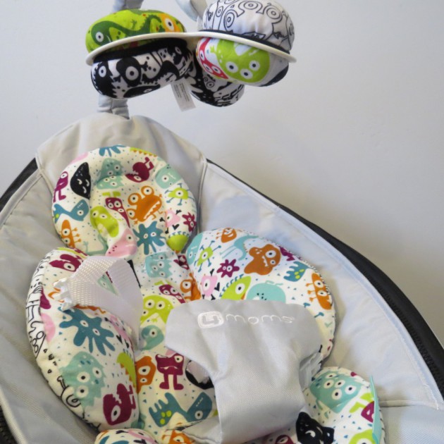 4moms mamaroo - the colorful infant insert is attractive and machine washable.  the...