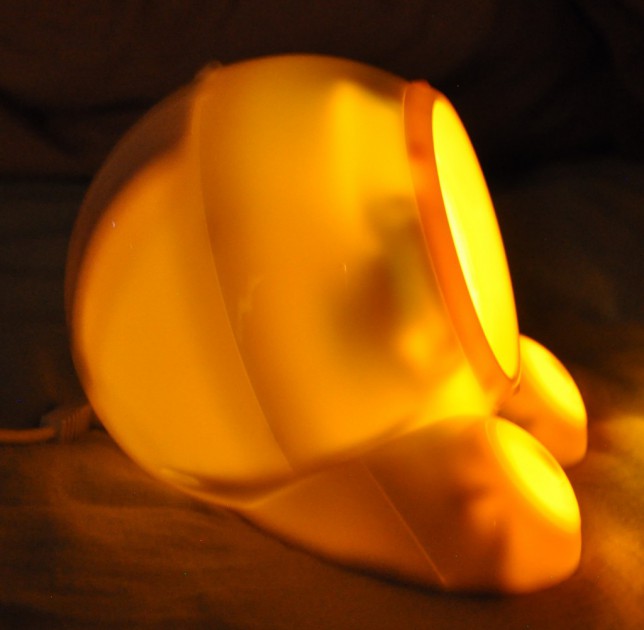 onaroo teach me time has a soft glowing nightlight feature.