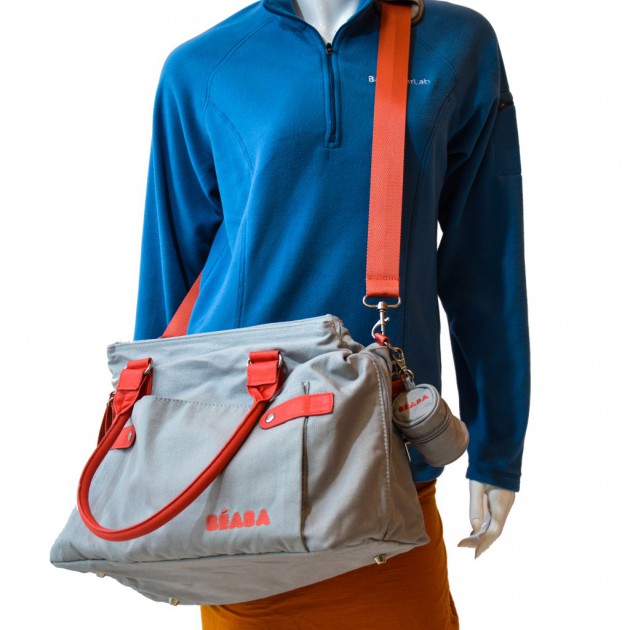 beaba stockholm - versatility combined with a pop of color kept this bag high on our...