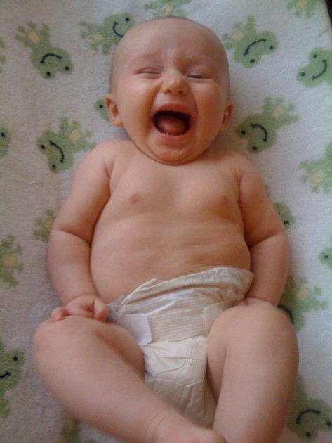 clean baby, happy baby!