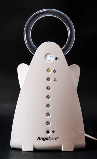 angelcare ac701 - the "halo" on the angelcare 701 baby unit doubles as a nightight...