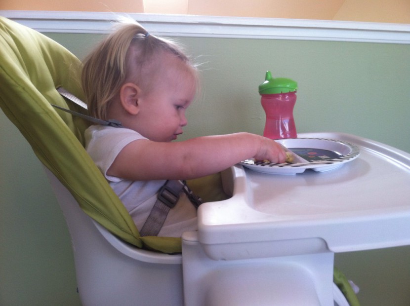 oxo seedling - this is a good, basic chair for a fair price.