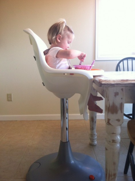 boon flair - the boon flair pedestal high chair had lots of different, custom...