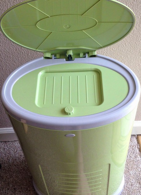 dekor plus - diaper dekor plus kolor has a trap door for odor containment when...
