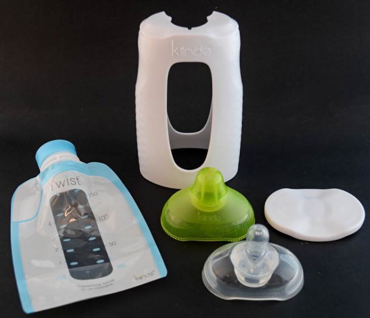 kiinde squeeze - only the nipple component of the kiinde bottle needs regular...