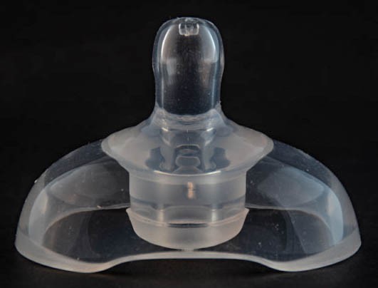 the nipple on the kiinde is oblong in shape and not like any other...