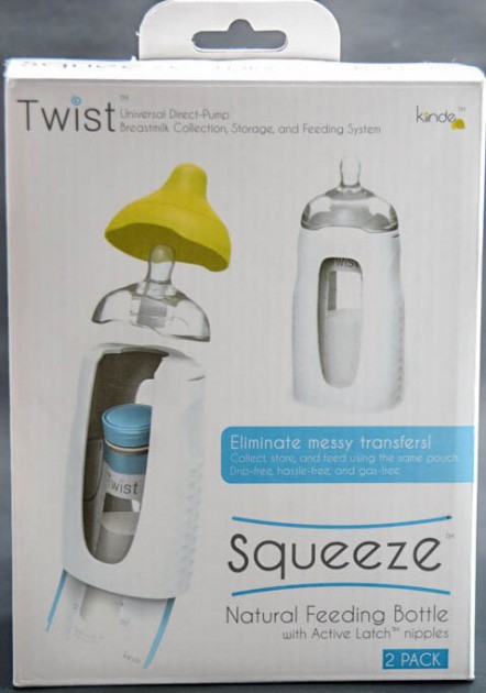 kiinde squeeze - the kiinde squeeze natural feeding bottle didn't seem very natural...