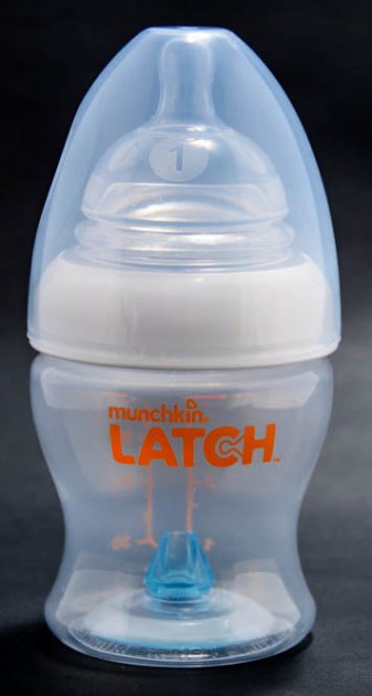 munchkin latch - the munchkin latch bottle is somewhat overly designed with the...