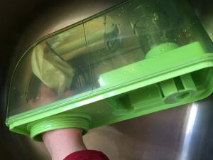 The opening on the Sunpentown SU-4010 water tank makes it easy to...