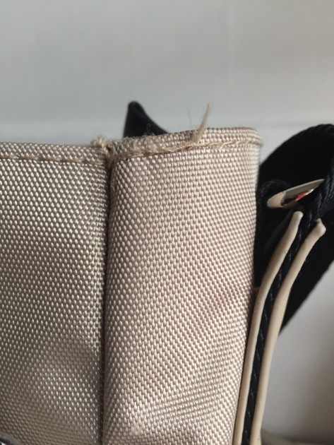 another cosmetic flaw on the skip hop chelsea that should not have...