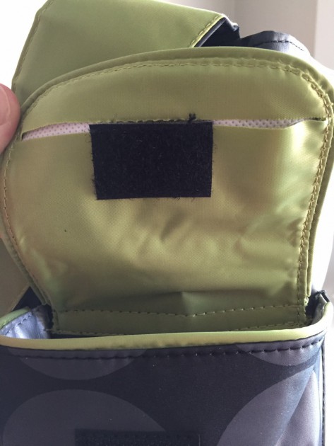 on closer inspection we discovered that the fabric had ripped in one...